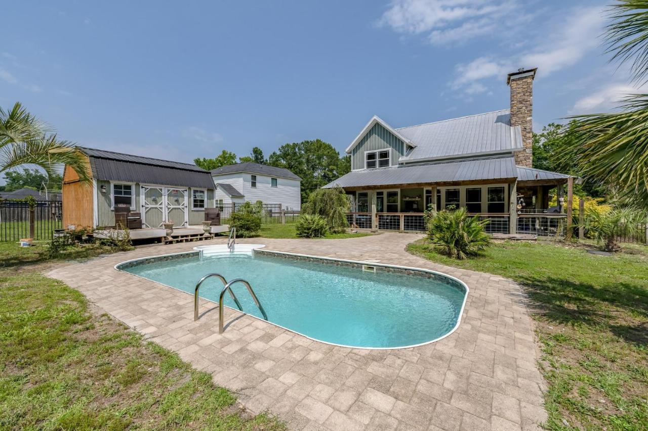 Country Solitude Close To The Beach Farmhouse Villa Longs Exterior photo